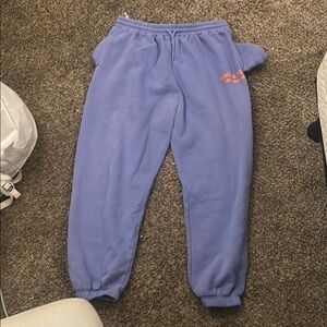 White Fox Boutique Blue Ankle Cropped Pants